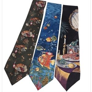 Tabasco Men's Necktie Assortment Set Of 3